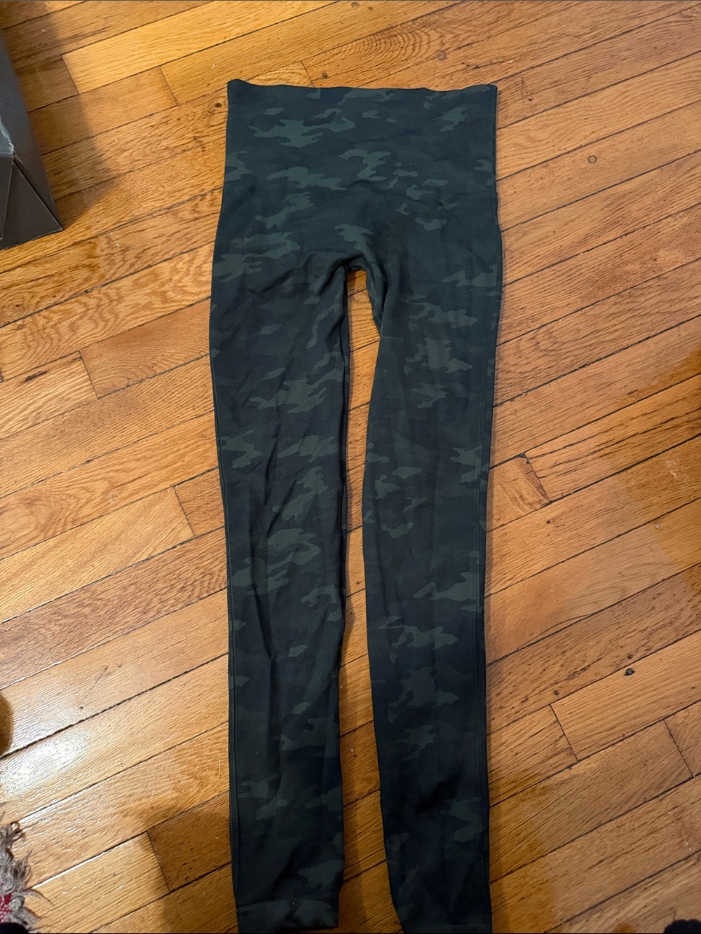 Black Camo High-Waist Leggings